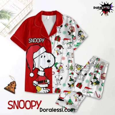 Snoopy X Merry Christmas Premium Pyjama Set