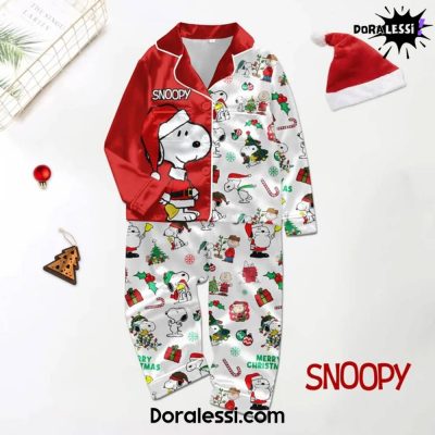 Snoopy X Merry Christmas Premium Pyjama Set