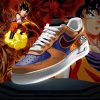 Black Goku X Super Saiyan Rose Air Force 1 Sneaker