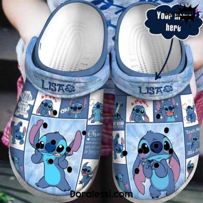 Stitch The cute expressions Custom Crocs