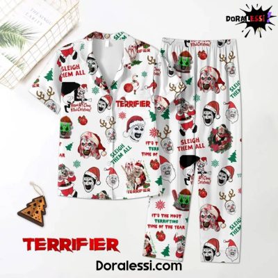 TERIRFIER X Sleigh Them All Christmas Premium Pyjama Set