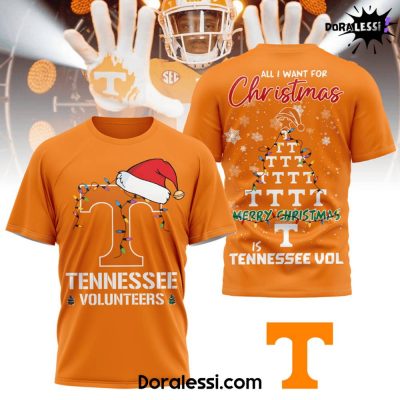 Tennessee Volunteers Merry Christmas Is Tennessee Vol Shirt