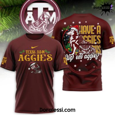 Texas A&M Aggies Have A Aggies Chrismas Premium T-Shirt