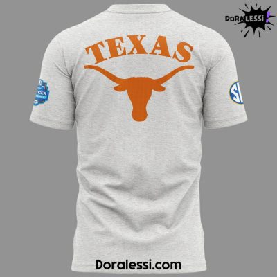 Texas Longhorns 2024 SEC Womens Soccer Tournament Champions Grey Tee