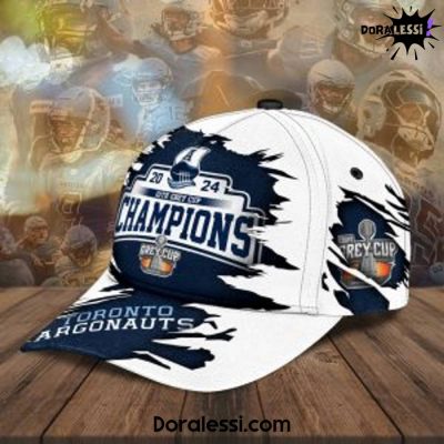 Toronto Argonauts CFL 2024 Grey Cup Champions Classic Cap