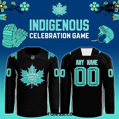 Toronto Maple Leafs 2024 Indigenous Heritage Night Premium Custom Hockey Jersey