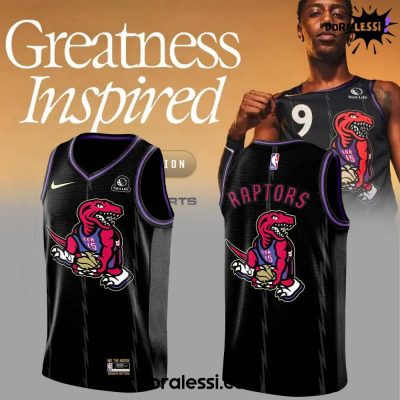 Toronto Raptors 30th Anniversary City Limited Edition Black Jersey