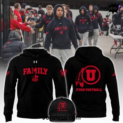 Utah Utes Football Family Forever Limited Edition Hoodie