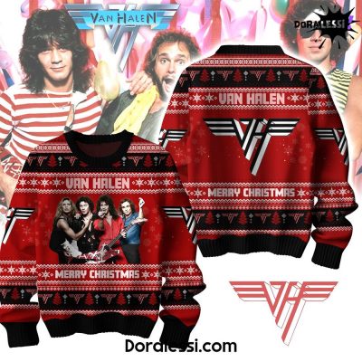 Van Halen Merry Chrismas Ugly Sweater