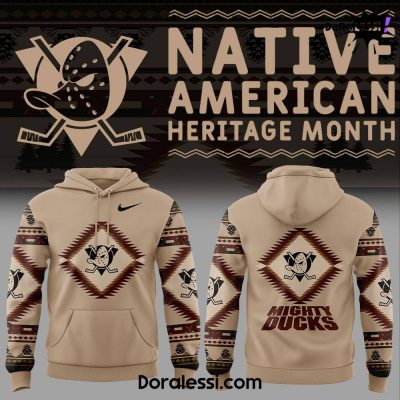 Anaheim Ducks NHL Native American Heritage Hoodie