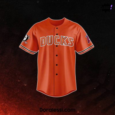 Anaheim Ducks x 2024 Angels Day Premium Limited Personalized Baseball Jersey