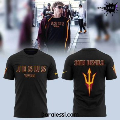 Arizona State Sun Devils JESUS WON Tshirt