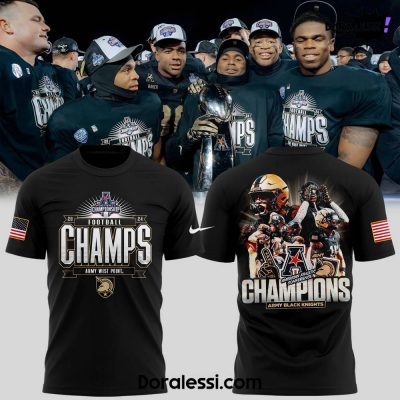 Army Black Knights Football 2024 ACC Champions Premium Limited Tee