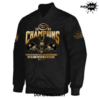 Army Black Knights NCAA Radiance Technologies Independence Bowl Champions Bomber Jacket