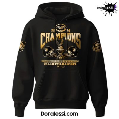 Army Black Knights NCAA Radiance Technologies Independence Bowl Champions Hoodie