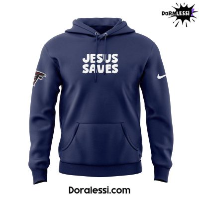 Atlanta Falcons Jesus Save Hoodie