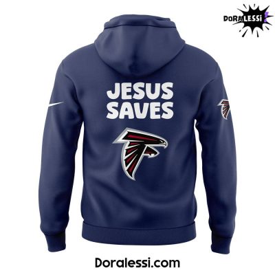 Atlanta Falcons Jesus Save Hoodie