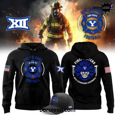 BYU Cougars x Firefighter Appreciation Night Premium Limited Hoodie