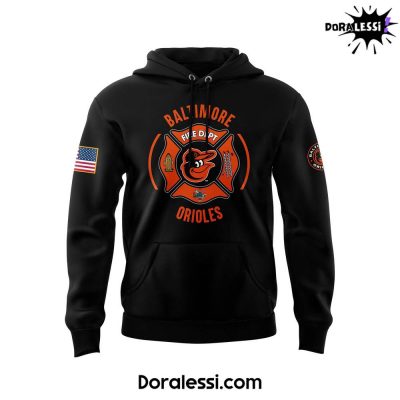 Baltimore Orioles x 2024 Firefighter Appreciation Night Premium Limited Hoodie