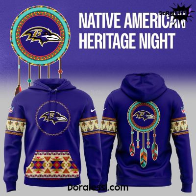 Baltimore Ravens Native American Heritage Hoodie