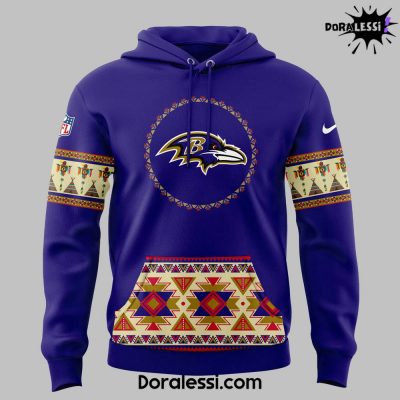 Baltimore Ravens Native American Heritage Hoodie