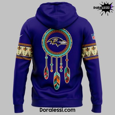 Baltimore Ravens Native American Heritage Hoodie