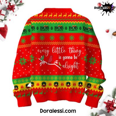 Bob Marley Every Little Thing Is Gonna Be Alright Sweater