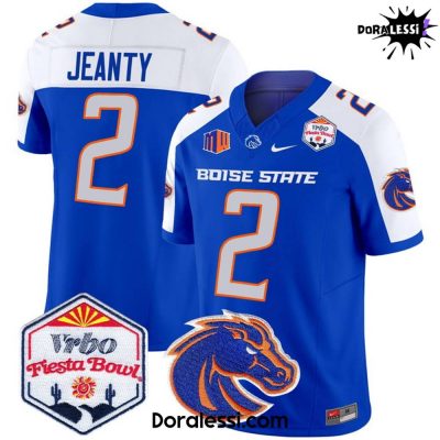 Boise State Broncos 2025 The Fiesta Bowl Patch Vapor Limited Football Jersey