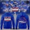 Boise State Broncos 2024 Mountain West Conference Football Champions Hoodie