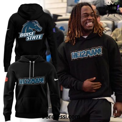 Boise State Broncos X Hei2man Limited Edition Black Hoodie