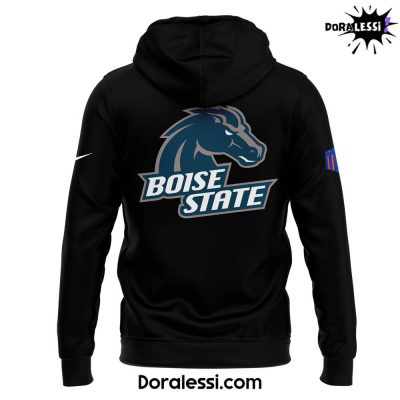 Boise State Broncos X Hei2man Limited Edition Black Hoodie