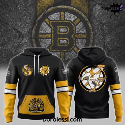 Boston Bruins BarDown BIG BAD BRUINS Time To Brawl And Maul Black Hoodie