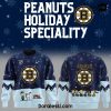 Boston Bruins Peanuts & Snoopy Night Blue Sweatshirt