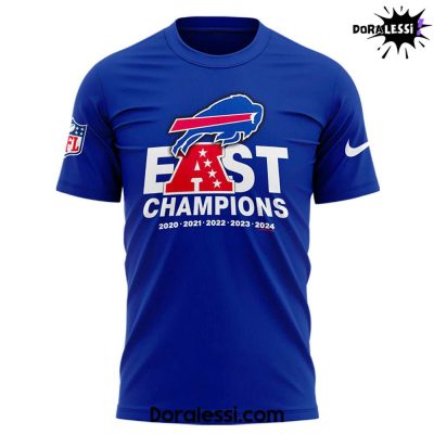 Buffalo Bills 2024 AFC East Division Champions BEAST OF THE EAST Tee