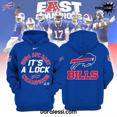 Buffalo Bills 2024 AFC East It’s A Lock Champions Hoodie