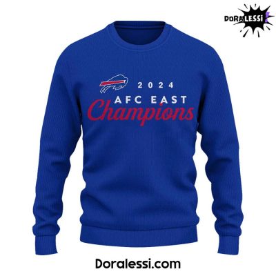 Buffalo Bills 5 Straight AFC East Division Champions Sweater