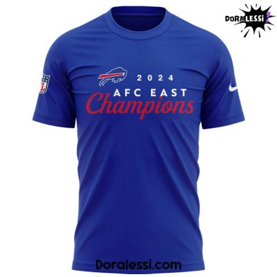 Buffalo Bills 5 Straight AFC East Division Champions Tee