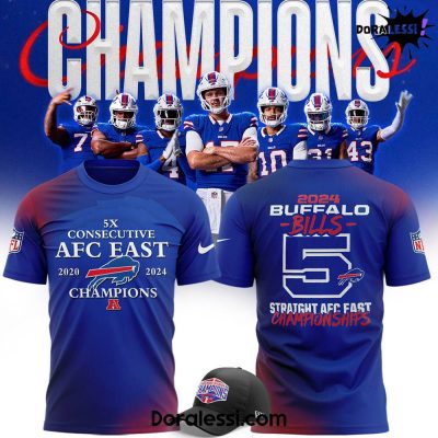 Buffalo Bills AFC East Division Champions Premium Limited Shirt