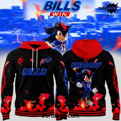 Buffalo Bills X New Sonic 3 Shadow the Hedgehog Special Custom Hoodie