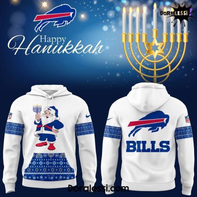 Buffalo Bills x Hanukkah Christmas Hoodie