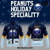 Detroit Red Wings Peanuts & Snoopy Night Navy Baseball Jacket