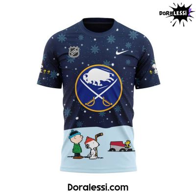 Buffalo Sabres Peanuts & Snoopy Night Navy TShirt