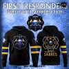 Nashville Predators x 2024 Firefighter Appreciation Personalized Hoodie