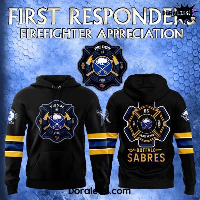 Buffalo Sabres x 2024 Firefighter Appreciation Night Personalized Hoodie