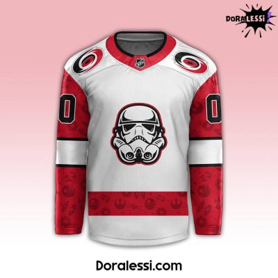 Carolina Hurricanes x Star Wars Night Custom Hockey Jersey