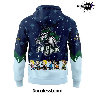 Cedar Rapids RoughRiders Peanuts Holiday Speciality X Snoopy Hoodie