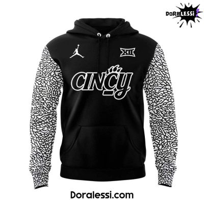 Cincinnati Bearcats Black Cat Alternate Uniform Hoodie