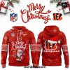 Denver Broncos 2024 Merry Christmas Premium Limited Red Hoodie