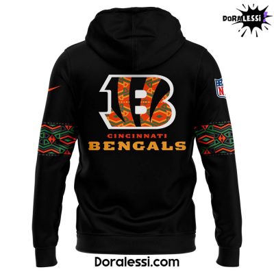 Cincinnati Bengals Kwanzaa Premium Limited Black Hoodie