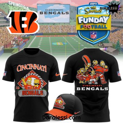 Cincinnati Bengals X Simpson Funday Football Special Premium Limited Shirt